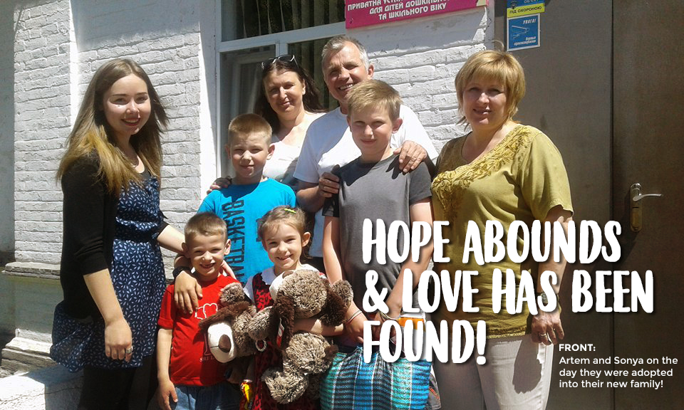 HOPE ABOUNDS & LOVE HAS BEEN FOUND! Two siblings are no longer orphans!